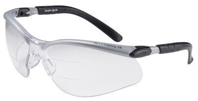 Magnifying Safety Glasses: BX, +1.5 Lens, Clear Lenses, Anti-Fog & Scratch Resistant, ANSI Z87.1;CSA Z94.3