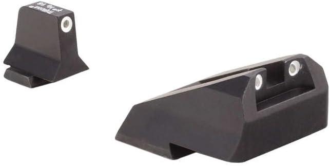 Trijicon Night Sights/Suppressor Sights/Smith & Wesson Bright & Tough Night Sight Suppressor Set with White Front