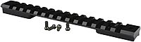 WARNE 7665-20MOA Savage LA Mountain Tech Tactical Rail, Tapered 8-40 Screws, 7075/T6 Aluminum, Fits Picatinny and Weaver Style Mounts, 20MOA