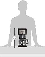 BUNN GRB Velocity Brew 10-Cup Home Coffee Brewer, Black