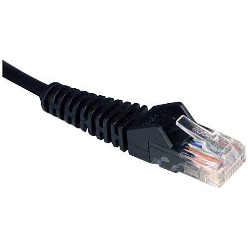 Tripp Lite (N001-003-BK) 10-Pack 3-Ft Black Cat5e RJ45 M/M Patch Cable