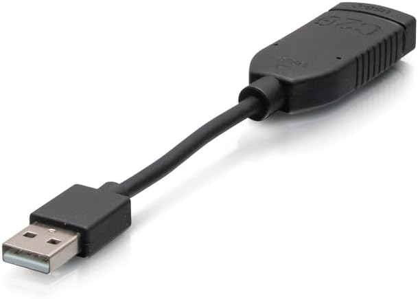 C2G USB Type C Male to USB Type A Female Dongle Adapter