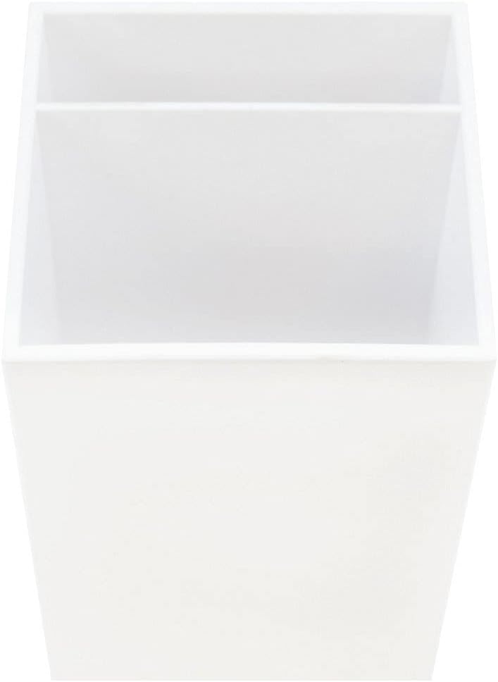 JAM PAPER Plastic Pen Holder - Desktop Pencil Cup