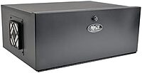 TRIPP LITE 5U Security DVR Lockbox Rack Enclosure 60lb Capacity, Black (SRDVRLB)