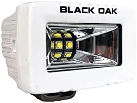 Black Oak 2" Marine Flush Mount Spreader Light - White Housing - Pro Series 3.0