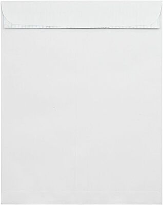 JAM PAPER Open-End Catalog Envelopes - White