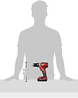 Milwaukee 2606-22CT M18 Cordless Drill/Driver Kit, 18 V, Red