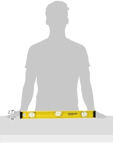 Stanley 24 Inch 180 Degree I-Beam Level