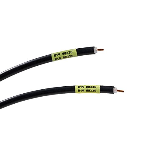 Brady WRAP-5-427 1.5" Width x 2.5" Height, B-427 Vinyl, Matte Finish White Wraptor Self-Laminating Label (2200 per Roll)