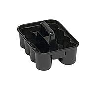 Rubbermaid Commercial Products Deluxe Carry Caddy for Take-Out Coffee/Soft Drinks Postmates/Uber Eats/Food Delivery Cleaning
