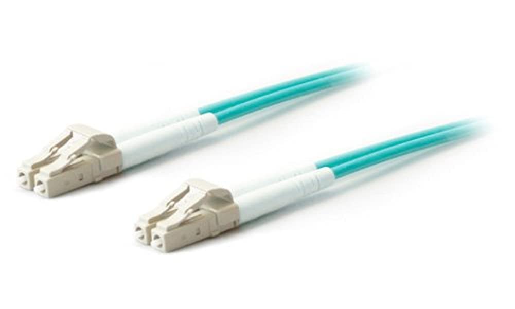Unirise USA OM4 LC to LC Fiber Optic Cable - 6m (Aqua)