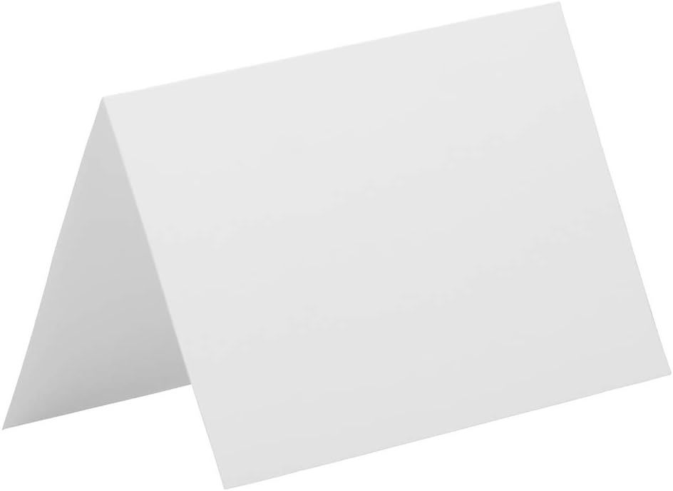 JAM PAPER Strathmore Foldover Cards - 80lb Wove - 25/Pack