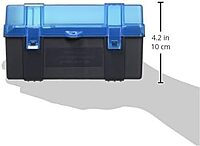 PLANO Handgun and Rifle Ammo Case, Hard-Shell Plastic Ammunition Storage with Flip-Top Lid and Deep Individual Slots