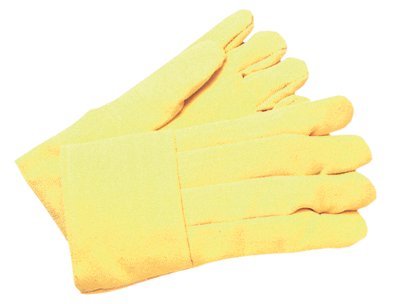Anchor Brand High Heat Wool-Lined Gloves, Thermaleather, Brown, Large