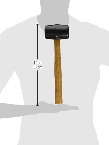 STANLEY Rubber Mallet, 16-oz (51-104) 16-Ounce Multi