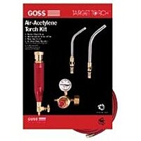 GOSS Brazing and Soldering Torch Kit for 'B' Acetylene Tanks