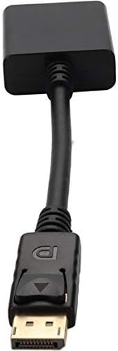 AddOn DisplayPort Male to DVI-I Female Adapter Cable, 8in, Black (DISPLAYPORT2DVI)