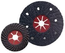 Fiber Disc: 7" Disc Dia, 7/8" Hole, 36 Grit, Aluminum Oxide