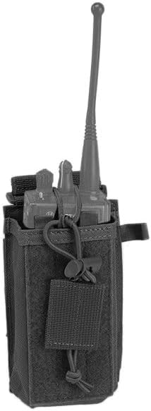 5.11 Tactical Unisex Radio Pouch, N500D Body, Lightweight, Style 58718, Black