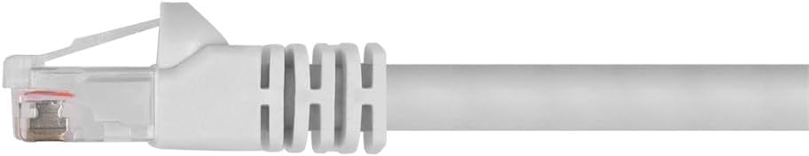 Monoprice 1FT 24AWG Cat6 550MHz UTP Ethernet Bare Copper Network Cable - White