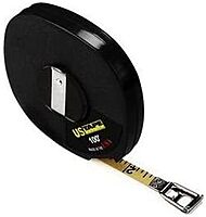 US Tape 58625 Contractor ABS Closed Reel 3/8" x 100'; 8ths; black case