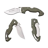 Cold Steel Lynn Thompson Signature Spartan - 4.5" Serrated Blade - S35VN - ODG G-10 Handle