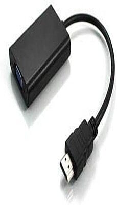 AddOn 8in HDMI to VGA Adapter Cable - Video converter - HDMI - VGA - black, HDMI2VGA