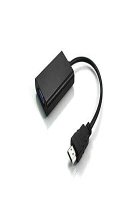 AddOn 8in HDMI to VGA Adapter Cable - Video converter - HDMI - VGA - black, HDMI2VGA