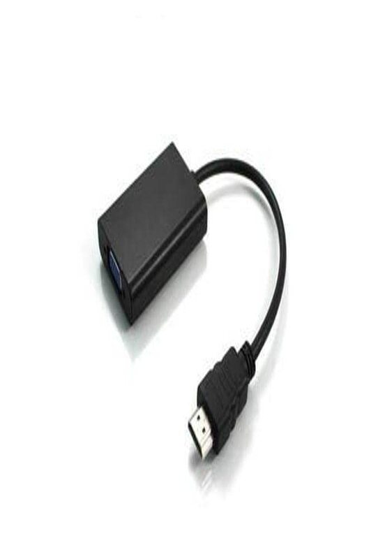 AddOn 8in HDMI to VGA Adapter Cable - Video converter - HDMI - VGA - black, HDMI2VGA