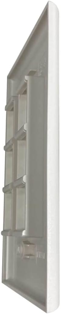 Tripp Lite Safe-IT Single-Gang Keystone Wall Plate, Ivory