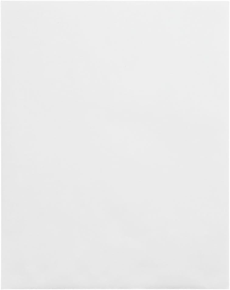 JAM PAPER Open-End Catalog Envelopes - White