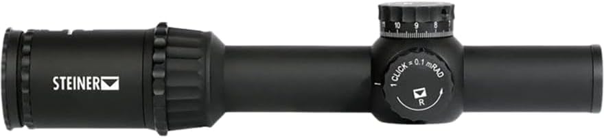 Steiner T6Xi Rifle Scope 1-6x 24mm Illuminated KC-1 Reticle Matte Black