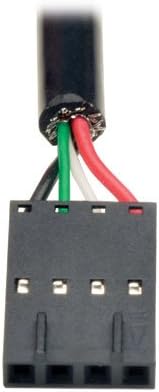 TRIPP LITE USB 2.0 to USB Motherboard 4-Pin IDC Header Cable 6-Inch (U024-06N-IDC)