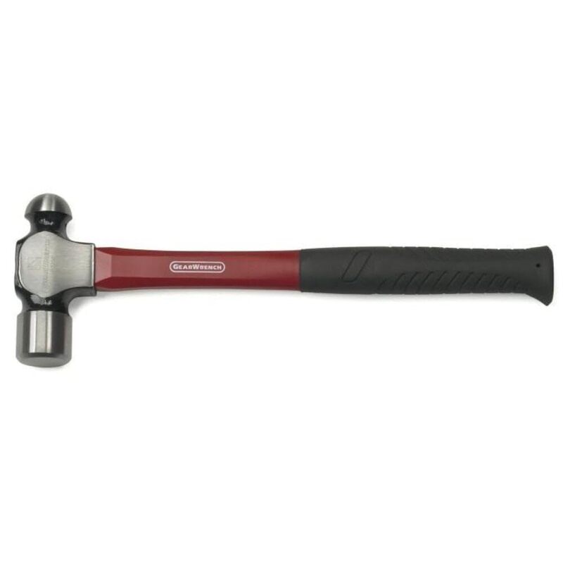 GEARWRENCH Ball Pein Hammer with Fiberglass Handle, 32 oz. - 82253