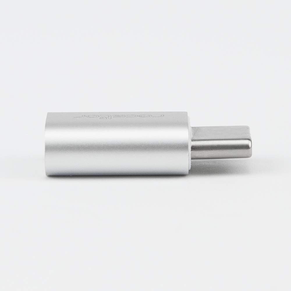 Rocstor Micro USB/Data Transfer Adapter - Type C Male USB - Type B Female Micro USB - White Female Slim Adapter White