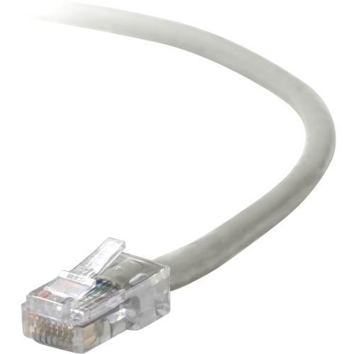 Belkin Cat5e Patch Cable - RJ-45 Male - RJ-45 Male - 14ft - Gray
