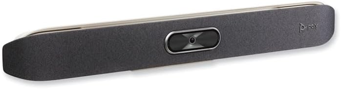 Poly Studio X50 All-in-One Video Bar, 1920 x 1080, Black