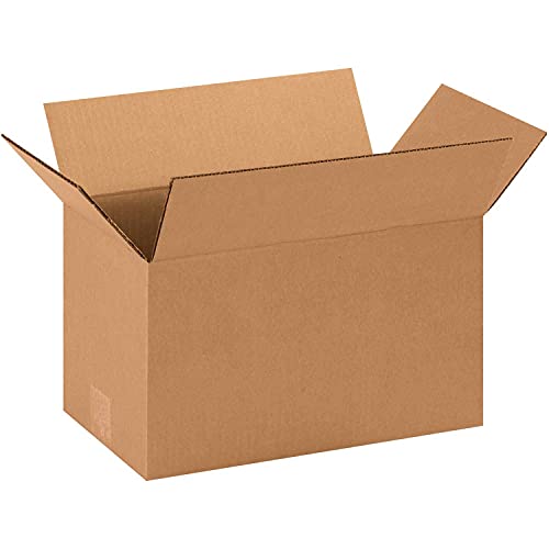 Partners Brand Corrugated Boxes, 14in x 8in x 8in, Kraft, Pack Of 25