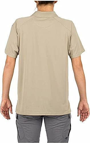 5.11 Tactical Women's Helios Short Sleeve Polo Shirt, Jersey Knit Polyester