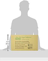 STALKMARKET 100% Compostable Natural Plant Fiber Plates