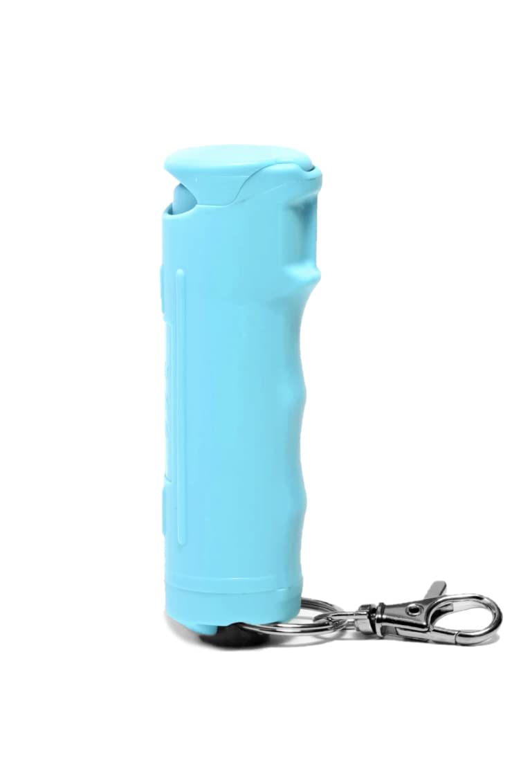 Brand Pocket Pepper Spray, Personal Alarm, or Pocket Pepper Spray and Personal Alarm Combo, Teal One Size Spray Only