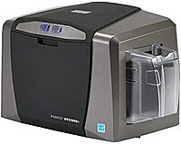 Fargo DTC1250e Single Sided Desktop Dye Sublimation/Thermal Transfer Printer - Color - Tabletop - Card Print - USB
