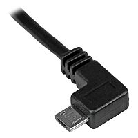 StarTech.com USB 2.0 A to Micro-B Angled Charge-and-Sync Cable
