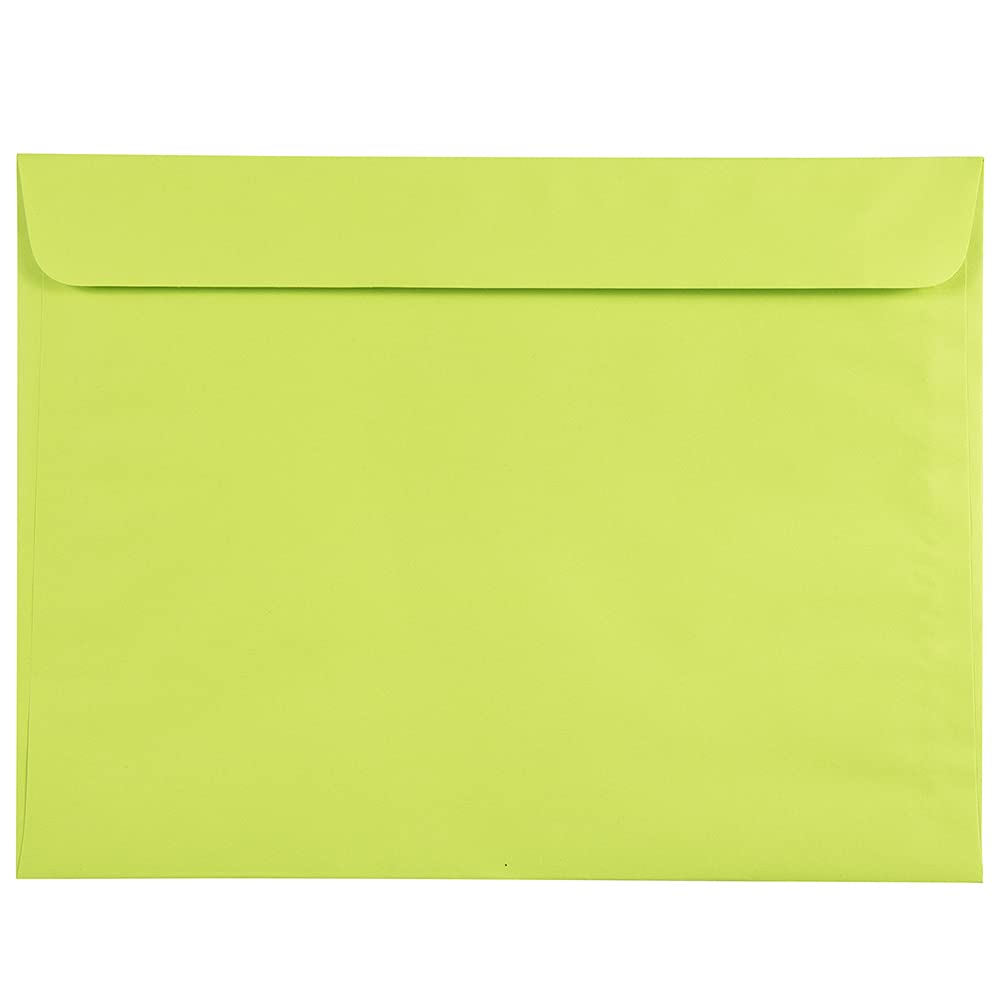 JAM Paper 9 x 12 Booklet Envelopes with Gummed Seal