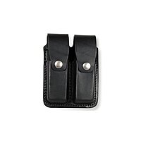 Boston Leather Double Magazine Clip Pouch