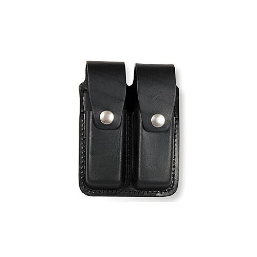 Boston Leather Double Magazine Clip Pouch