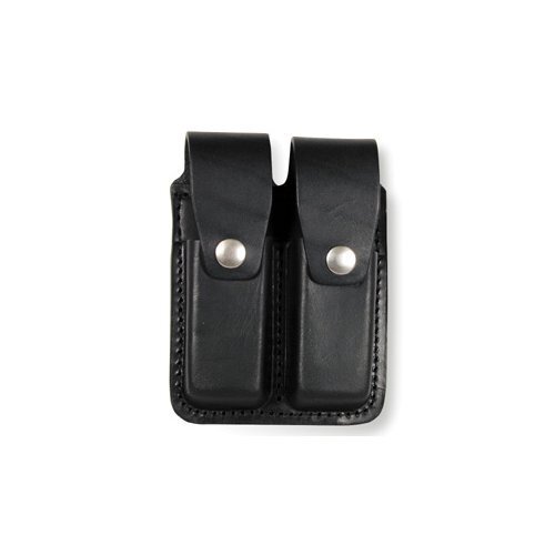 Boston Leather Double Magazine Clip Pouch