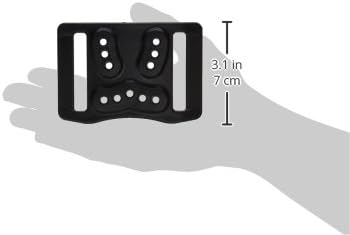 BLACKHAWK SERPA High-Ride Duty Belt Loop with Duty Holster Screws, (w/Duty Holster Screws)