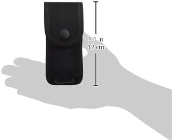 Uncle Mike's MK III Aerosol Agent Case MKIII OC Case Kodra Black Snap Close, Card 88771