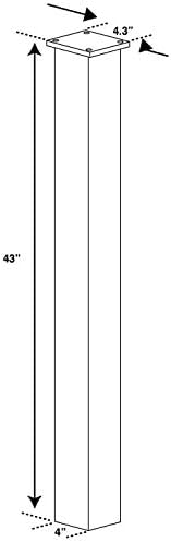 Mail Boss In-Ground Steel Mounting Post